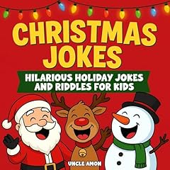 Christmas Jokes: Hilarious Holiday Jokes and Riddles for Kids cover art