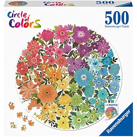 Ravensburger Flores Circle of Colors 500 Piezas Cover