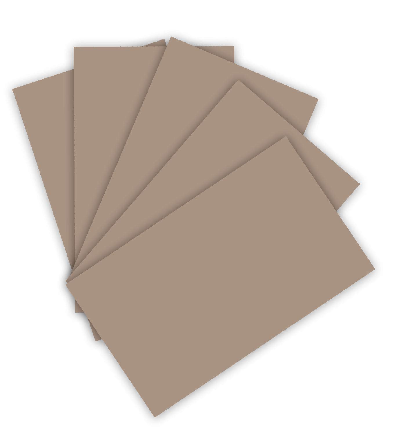 folia 614/50 73 Photo Card DIN A4 300 g/m² 50 Sheets Cappuccino for Crafts and Creative Design of Cards, Window Pictures and Scrapbooking