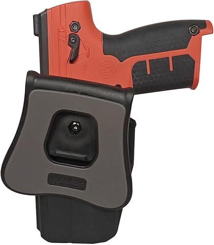 Miniatura 4 de Tactical Scorpion Gear Funda de paleta de polímero nivel II para mano izquierda, compatible con Byrna SD y XL