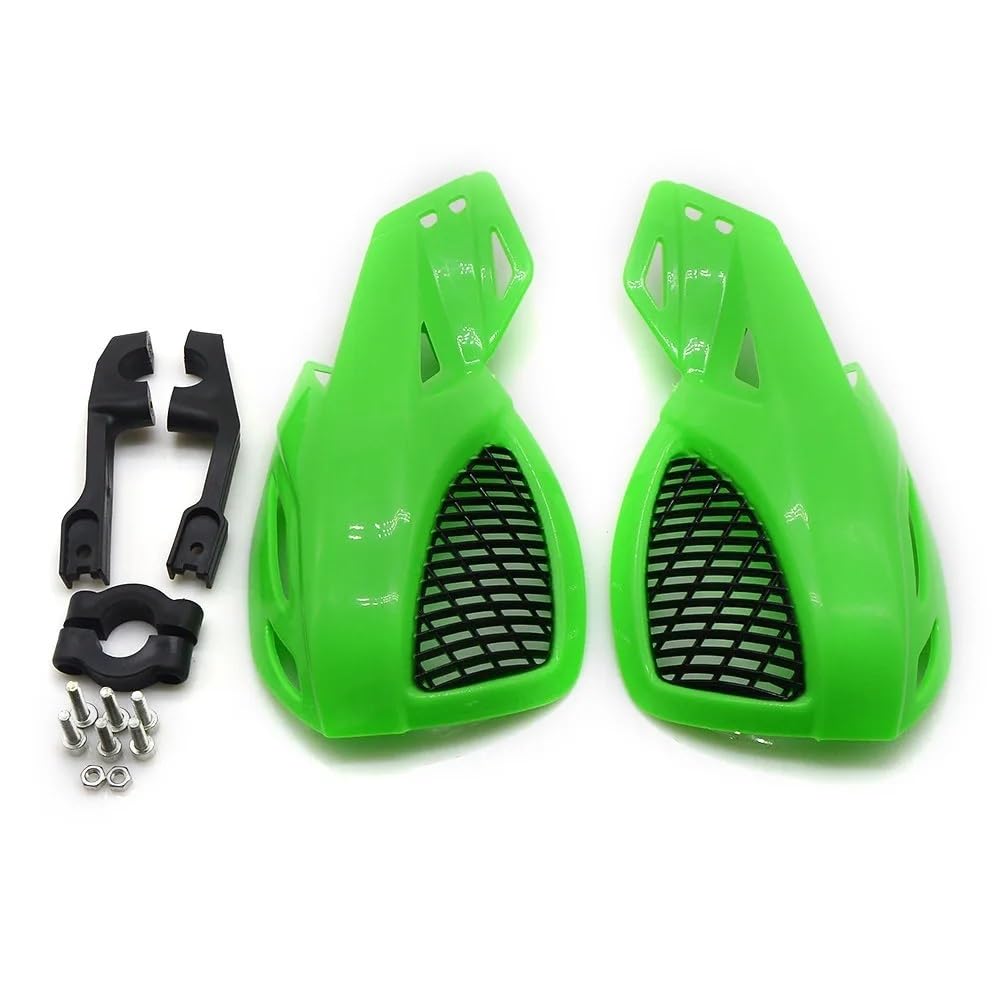 Protège-mains multicolores pour guidon de moto universel protégeant des projections