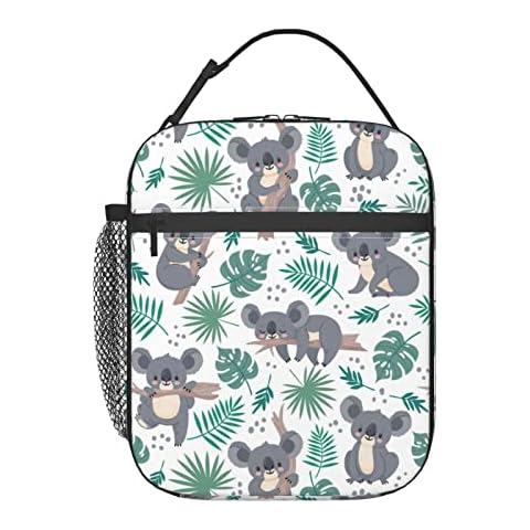 JASMODER Bolsa de almuerzo portátil con aislamiento térmico thumbnail