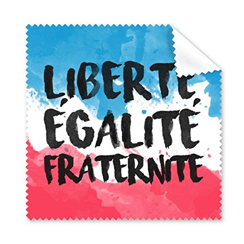Nettoyant écran efficace en tissu microfibre à motif drapeau français 5pcs