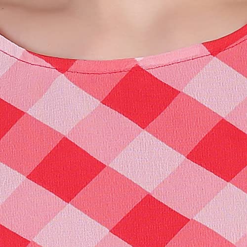 Image of Top for Women Georgette Style Red XL