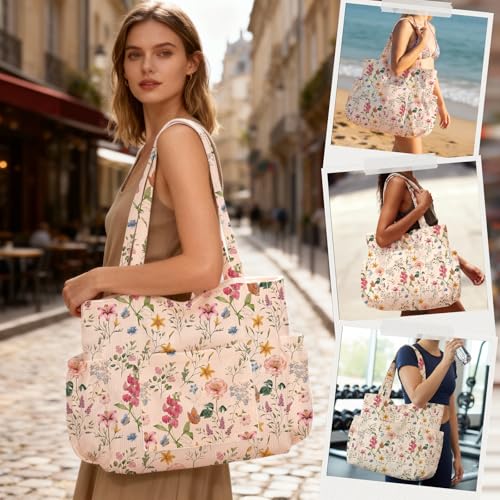 Corduroy Tote Bag for Women