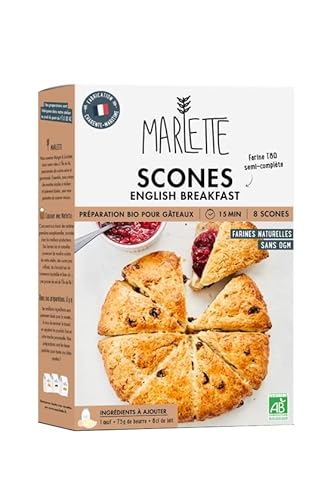 Marlette - Préparation pour Scones à l'anglaise - 392g - lot de 6 étuis (6x392g) Cover