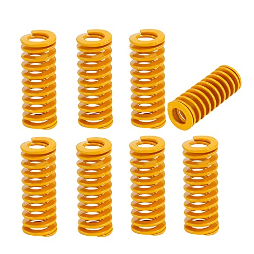 OD 0,31 Länge 0,78 Gewindeschneidfedern leichte Belastung Druckfeder für 3D-Drucker Creality CR-10 10S S4 Ender 3 Heizbettfedern Bottom Connect Cover