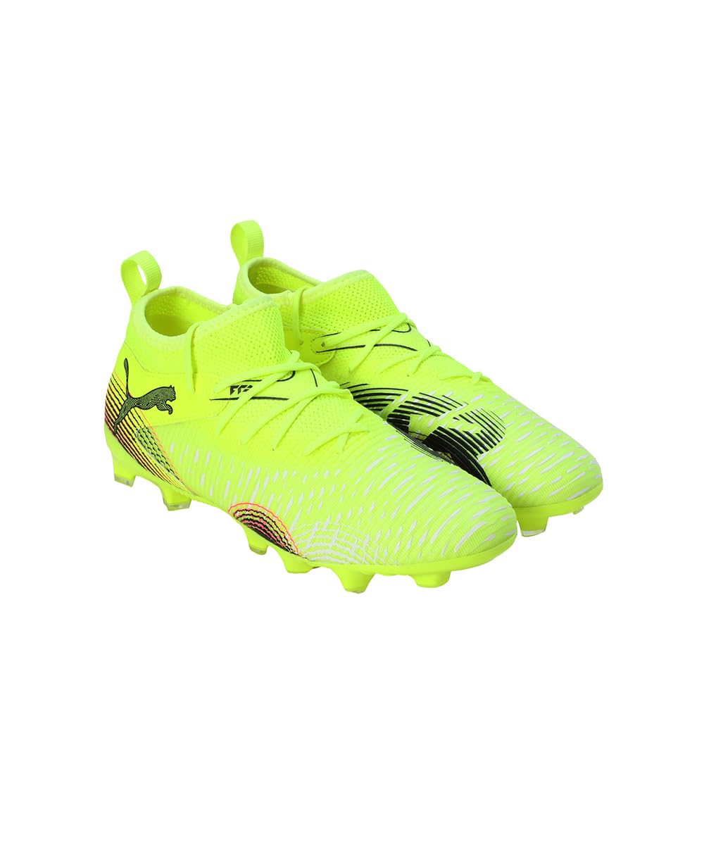 PUMA Chaussures de Football Future 8 Match FG/AG Enfant et Adolescent