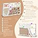 Yiyiring Yellow Sand Ant Castle Ant Habitat Kit, 8.7inch Decorative Sand Terrarium with Dropper Tweezers, No Ants or Food Included