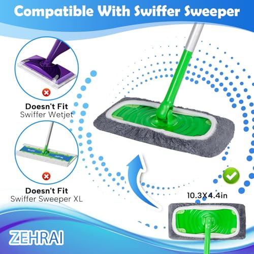 50% Off Reusable Microfiber Mop Pads – 6 Pack - Image 3