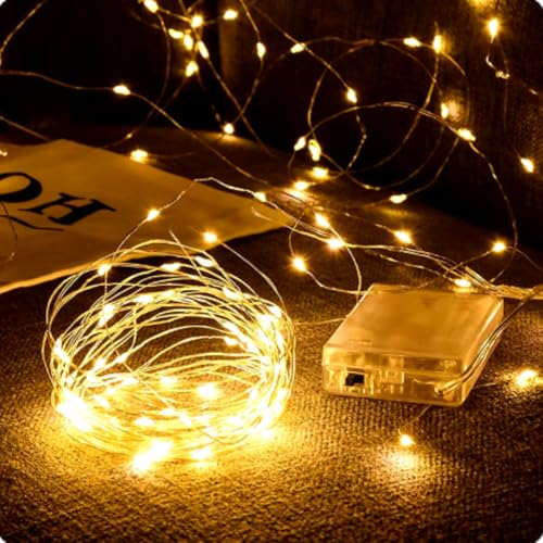 Fio de Fada Luminoso 1,5 Metros com 30 LEDs - Cordão Decorativo para Festas, Casa, Quartos e Ambient
