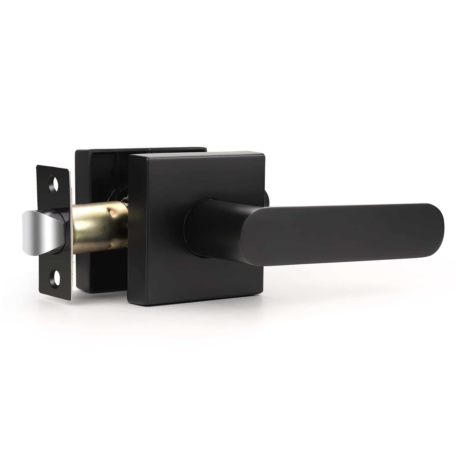 Matte Black Door Handles - Durable & Easy Install -1 Matte Black Door Handles - Durable & Easy Install -1