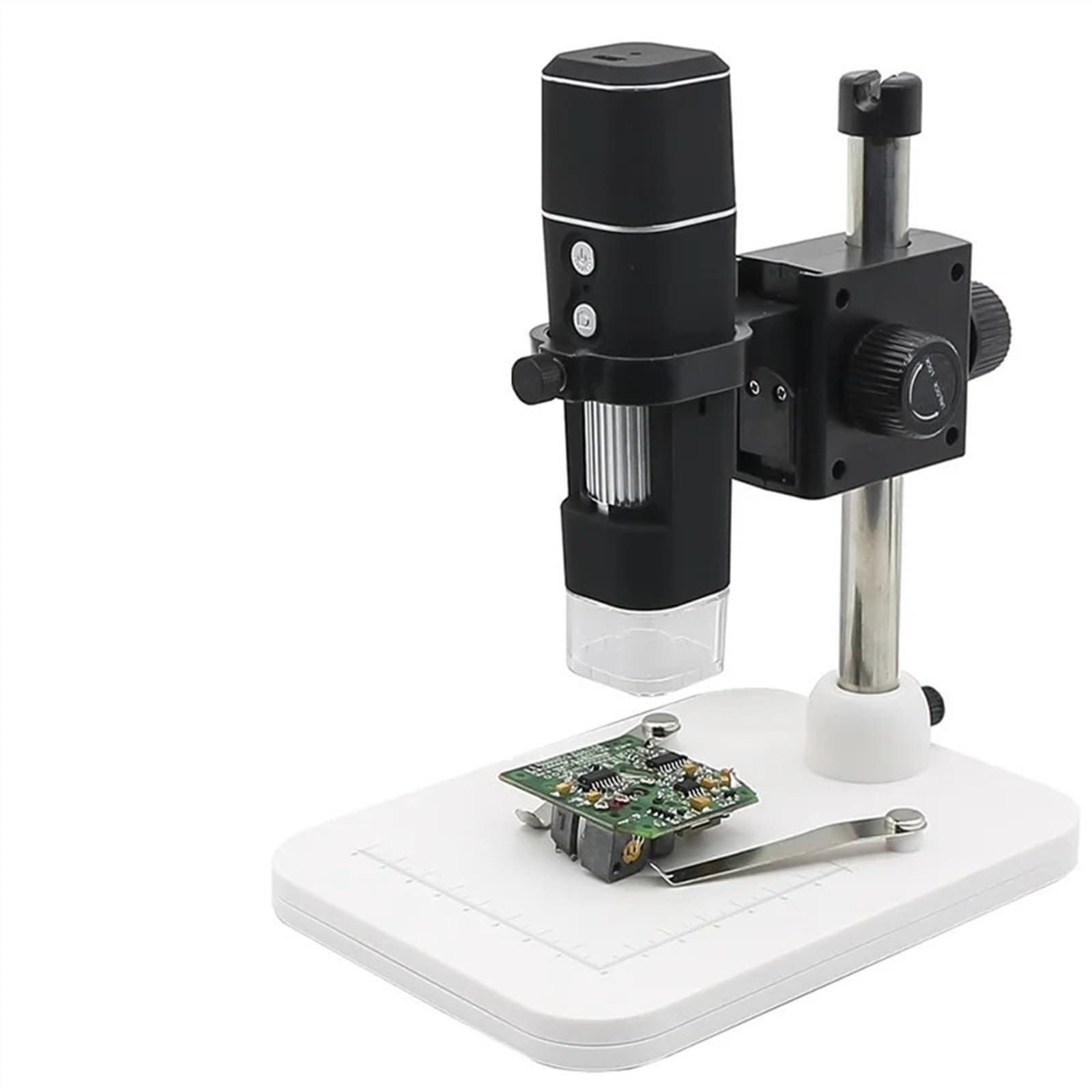 Microscopio Digital WIFI 1000X, microscopio electrónico inalámbrico, cámara de microscopio Industrial, inspección PCB, Detector de piel del cuero cabelludo