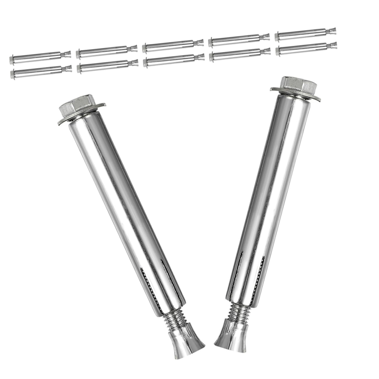 GALPADA 12pcs Anchor Bolts for Speed Bumps: Expansion Anchor Bolts Traffic Bump Screws - Expansion Fasteners for Parking Garages Schools Driveways