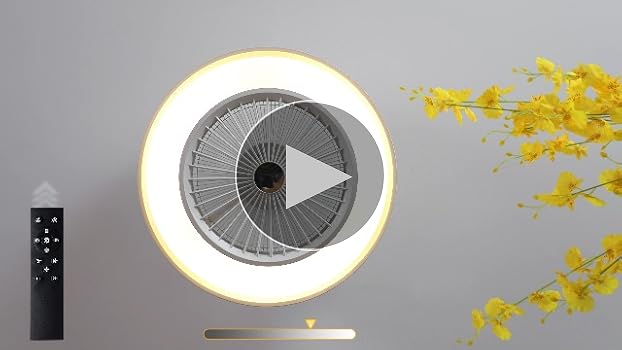 GZAMOF Low Profile Ceiling Fan 20