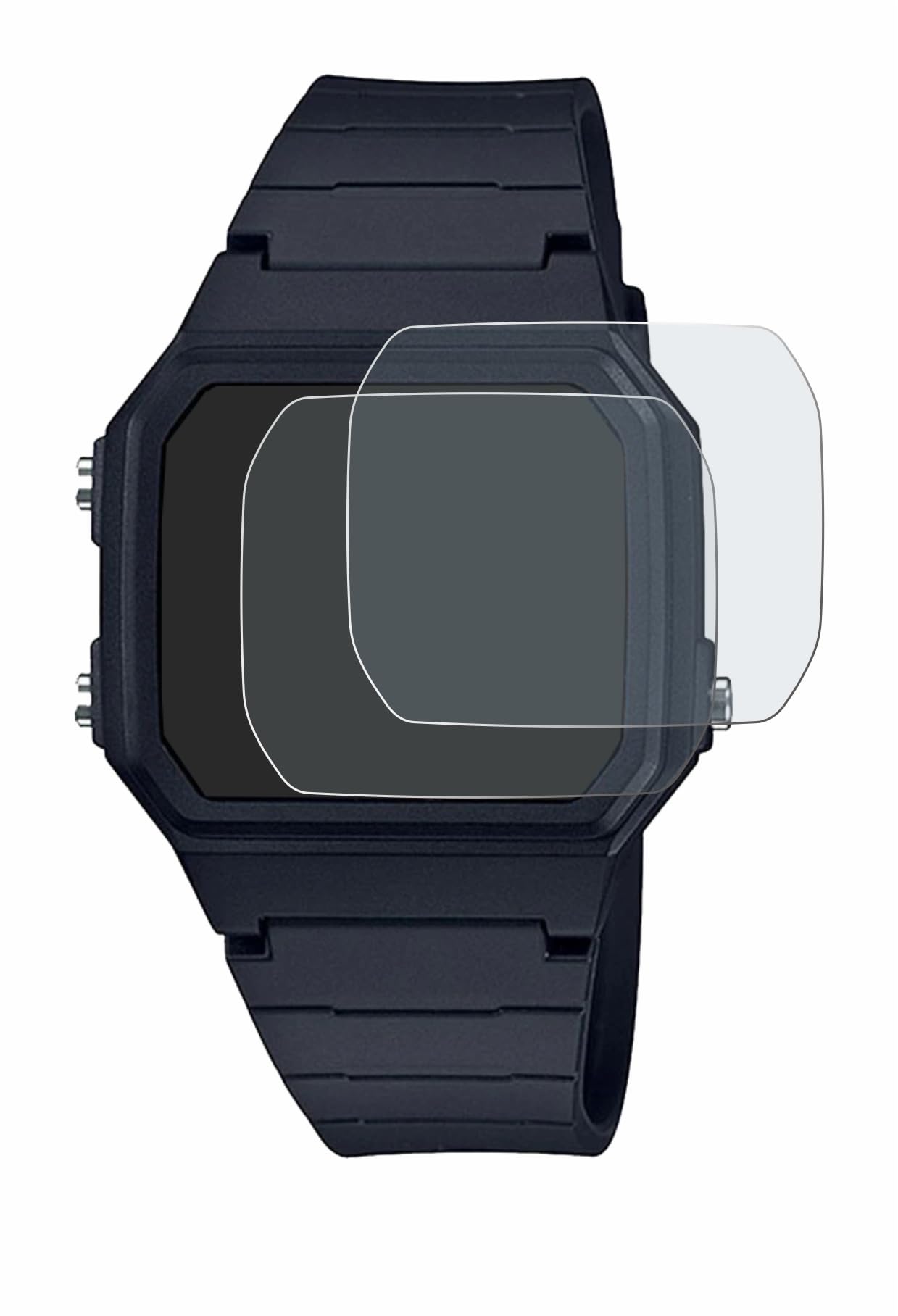 BROTECT F-91W Anti-Reflejos Película Mate para Casio Unisex (2 Unidades)
