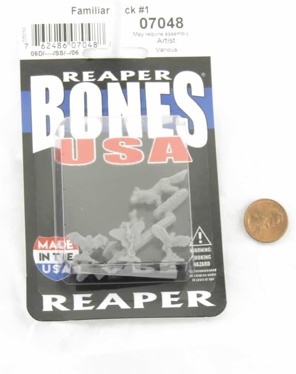 Familiars Pack 1 Miniature 25mm Heroic Scale Figure Dungeon Dwellers Reaper Miniatures