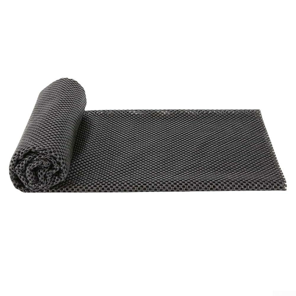 Tapis de coffre de toit de voiture antidérapant en PVC 120x100 cm noir pour SUV et bagages