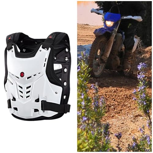 QccHieUs Protetor de Peito Equipamento de Motocross Colete de Equitação Adulto Confortável Equipamen