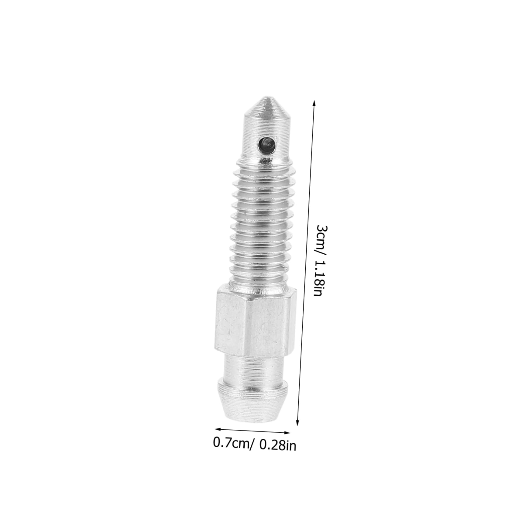 ABOOFAN 5Pcs Fork Air Bleeder Valve Durable Bleed Screw for Motorcycle Quick Installation Effortless Air Release Essential Front Fork Part for Dirt