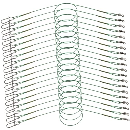 VICASKY Steel Wire Leader para Pesca 30 Piezas miniatura 1