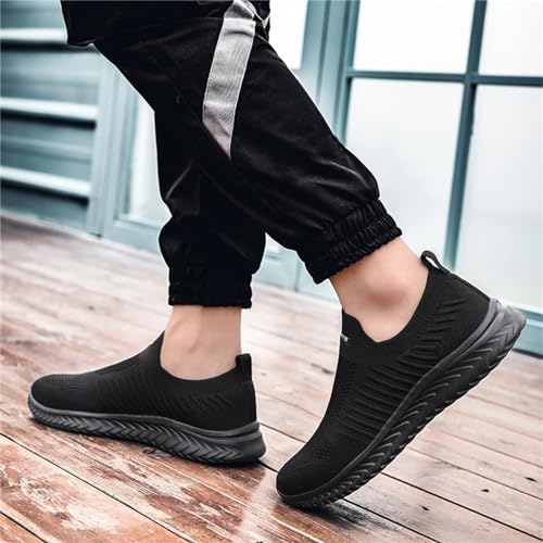 BORAMAX Mens Slip On Running Shoes Breathable Lightweight Comfortable Fashion Non Slip Sneakers for Men3