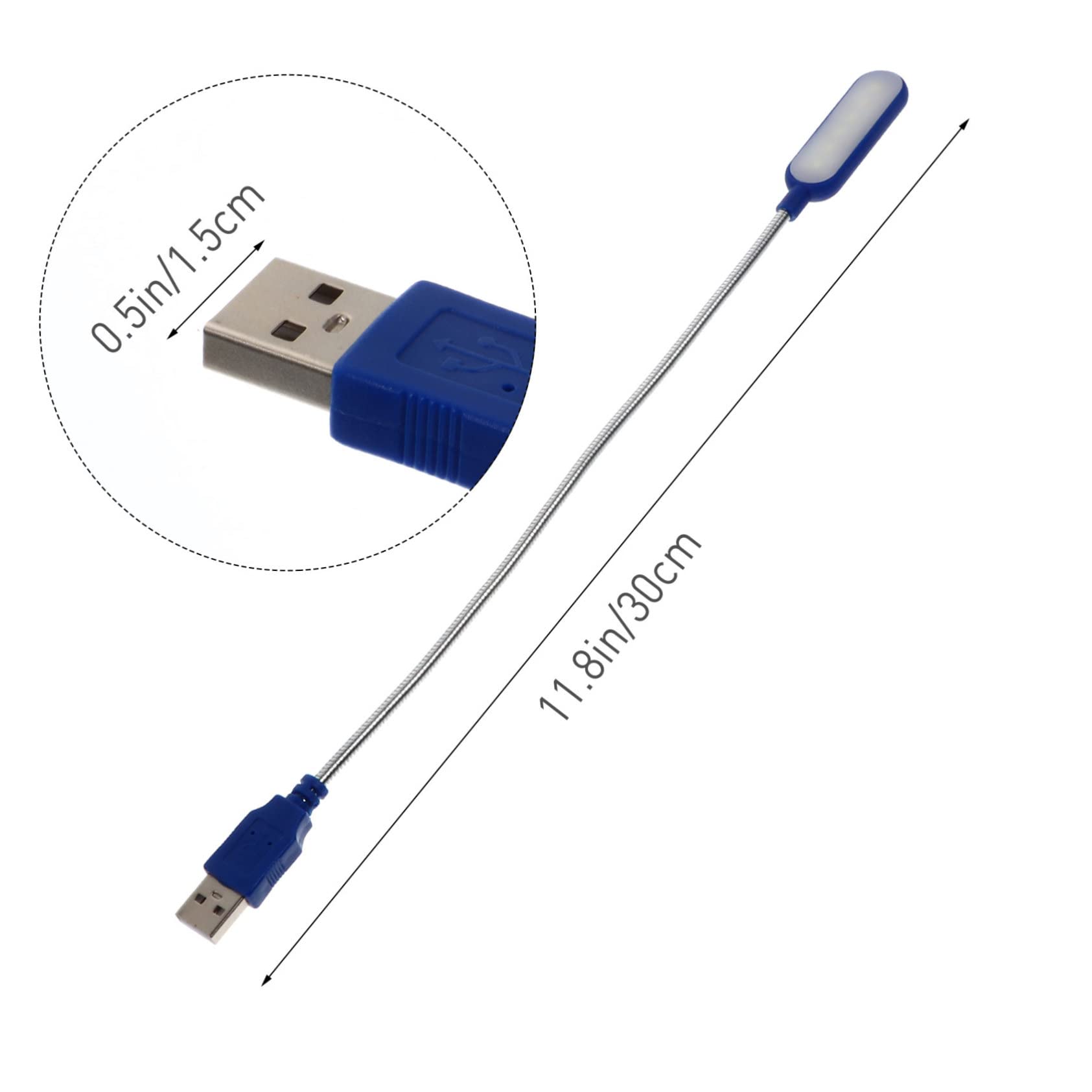 Gadpiparty Led Lamp for Laptop USB Portable Laptop Light Mini Reading Lamp for Keyboard Monitor