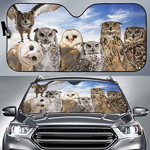 Pare-brise universelle pour vus camion avec motif animaux sauvages