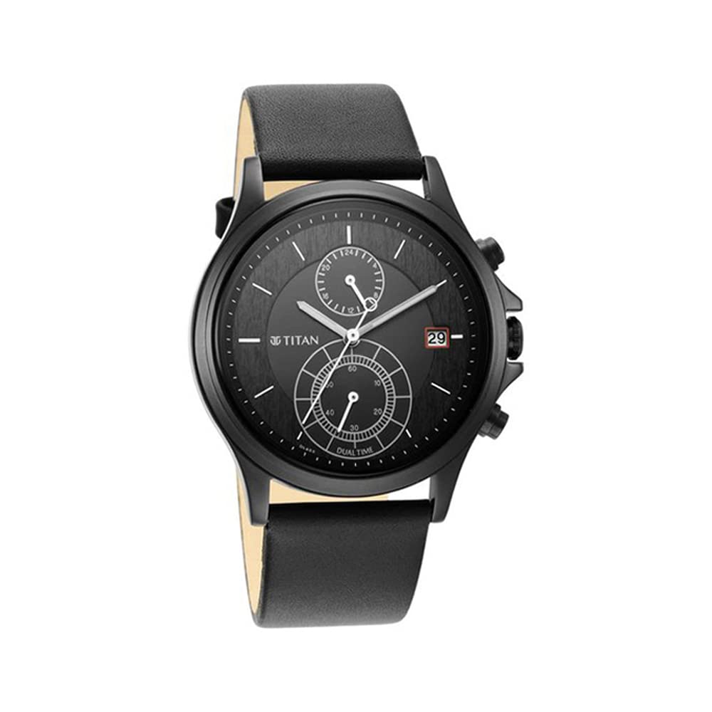 Titan Men Metal Analog Black Dial Watch-Np1870Nl01/Np1870Nl01, Band Color-Black (B09H2S3R9X) Amazon Price History, Amazon Price Tracker