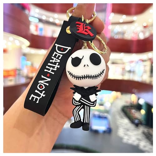 Image of MALKIN Death Note Silicone 3D Keychain | Anime Merch | Rubber Keychains