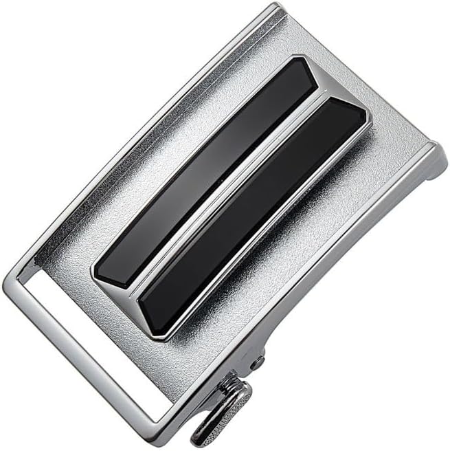 Men's Belt Buckle Metal Interlocking Acrylic Automatic