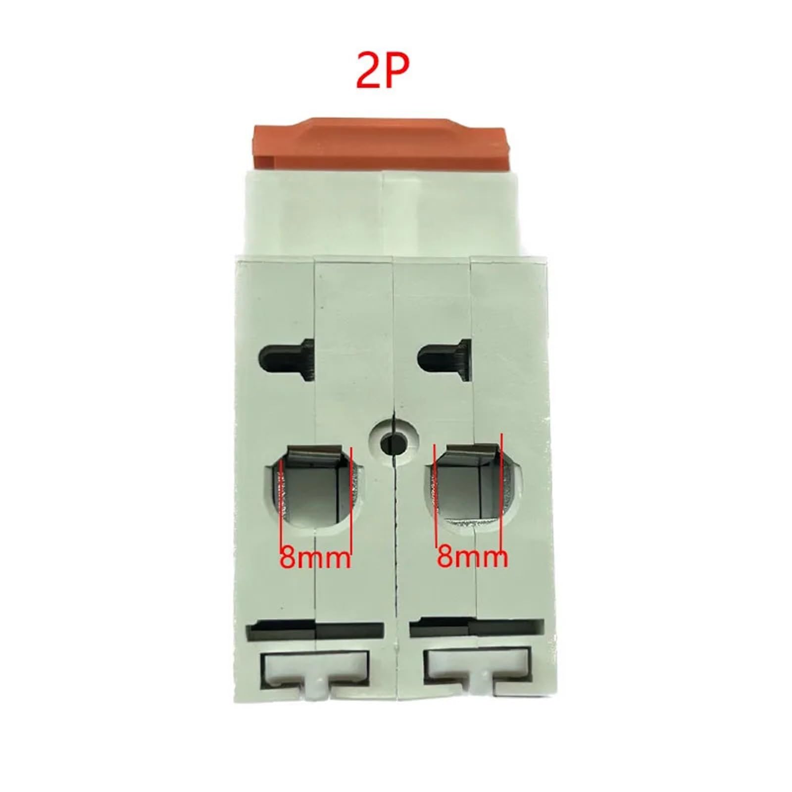 DC 1P 250V/2P 500V Photovoltaic Circuit Breaker Mini MCB PV Systems Protector 1Pcs(2P 500V,50A)