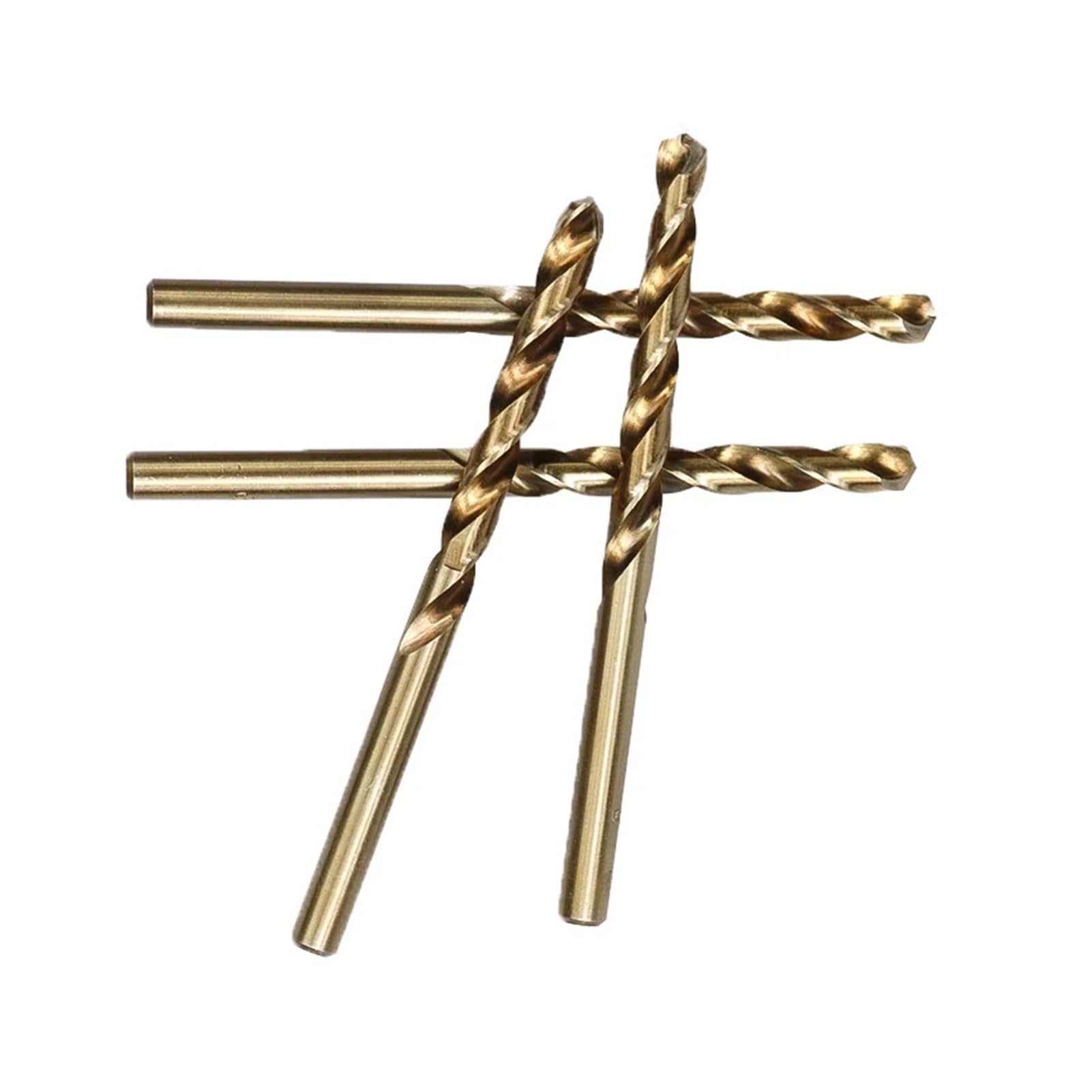 1.0-13mm Cobalt Coated Twist Drill Bit Set HSS M35 Drill Bit For Wood/Metal Hole Cutter Power Tools(9.0mm,10PCS)