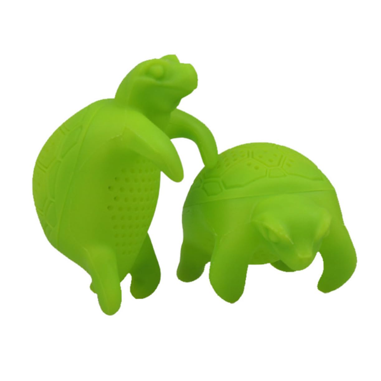 TOPBATHY 6piezas Infusor De De Forma De Tortuga Colador De Para Sueltas De Cocina Divertidas y Prácticas Verde