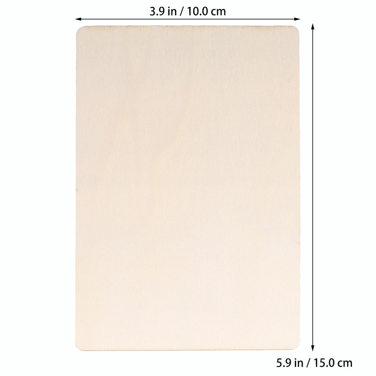 GALPADA 50 Piezas de Rodajas de Madera para Pintar, Juego Diy, Material de Madera Natural, Adecuado para Manualidades y Mejorar Habilidades