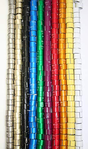 Customized Stamped Duck Leg Bands, Pack of 50 (Multiple Aluminum