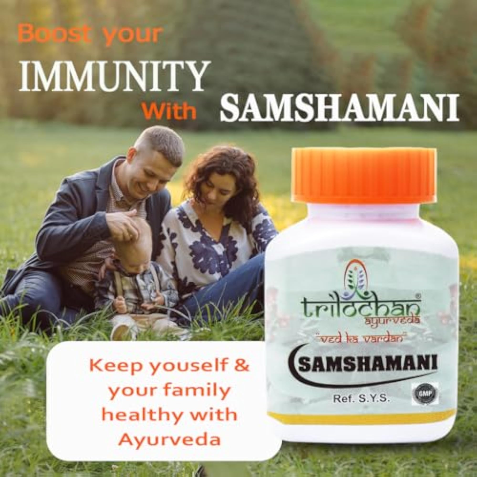 Trilochan Samshamani Ayurvedic Immunity Booster Tablets