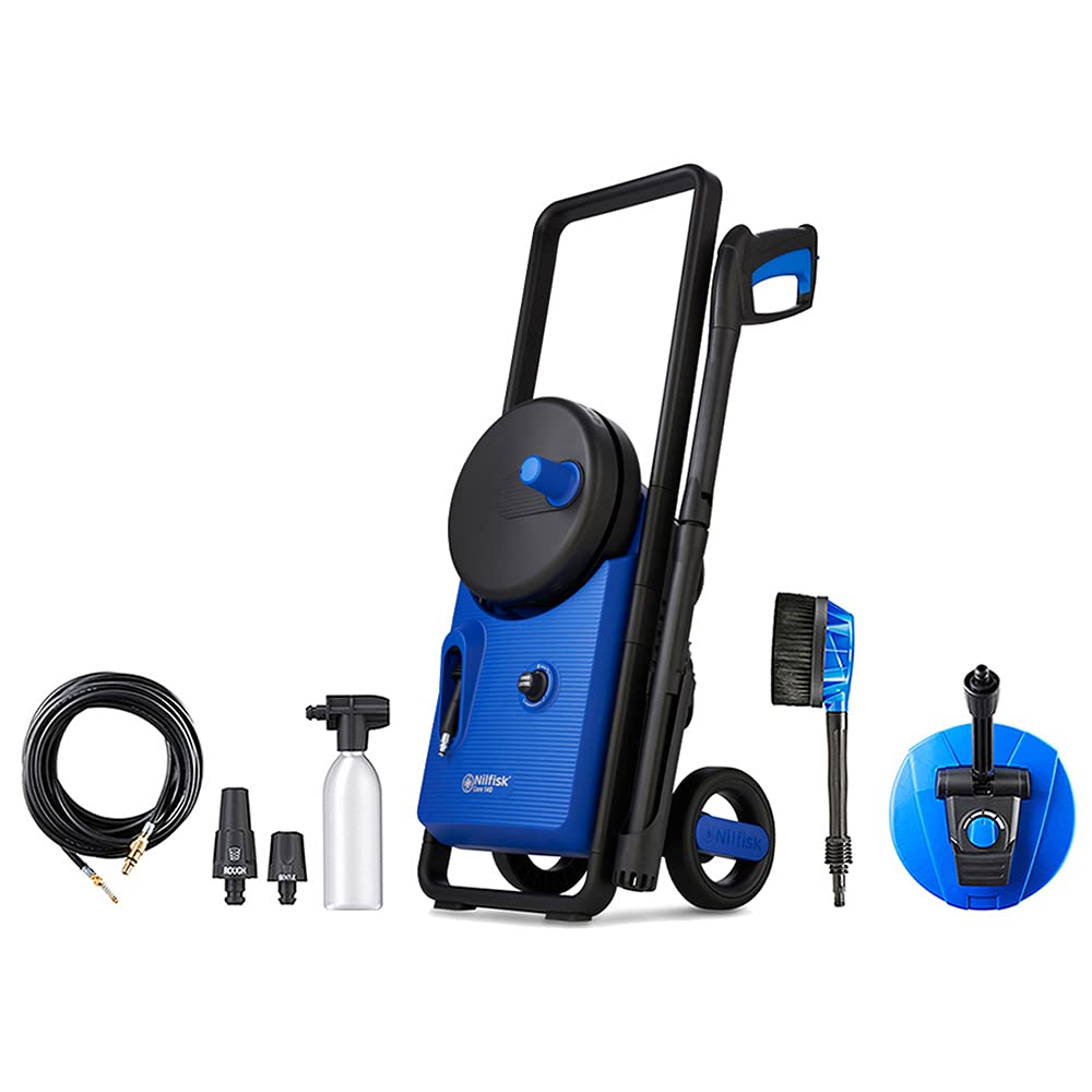 Nilfisk Core 140 Power Control Home & Car Pressure Washer Bundle