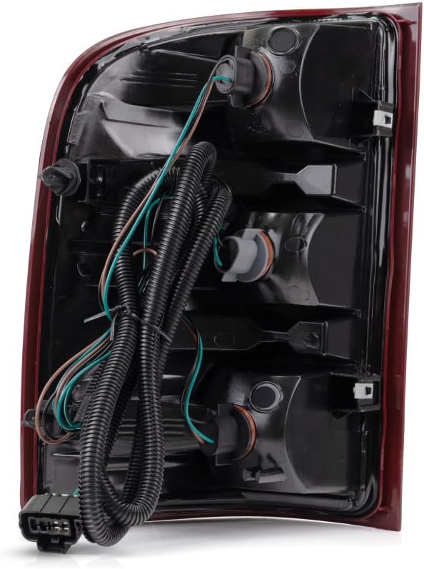 CarLights360: For 2011 2012 2013 2014 Chevy Silverado 2500 HD Tail Light Assembly Passenger Side w/Bulbs DOT Certified Replacement for GM2801207