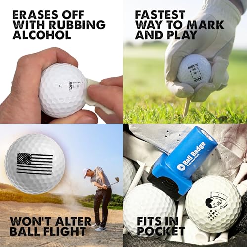HODL 21 Ball Badge - Ball Badge Golf Ball Stamp review (Moments & Message, Best Dad by Par) Image 3