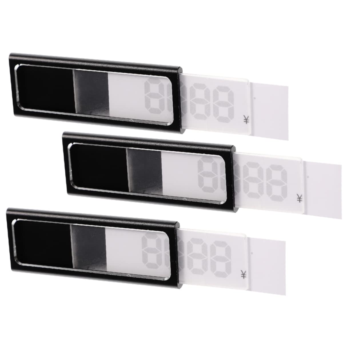 HOMSFOU Alloy Sign Holders Reusable Label Stand for Shopping Malls Cost Display Stand Large Surface