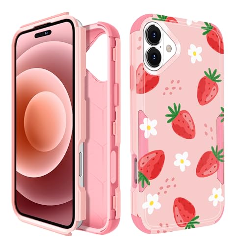 Plakill iPhone 16 PluspP[X -  킢 ̎q db Jo[ N[ I j[NȃfUC eB[ Xgx[ ϋv ی ϏՌ ~^[ O[h Funda for iPhone 16 Plus