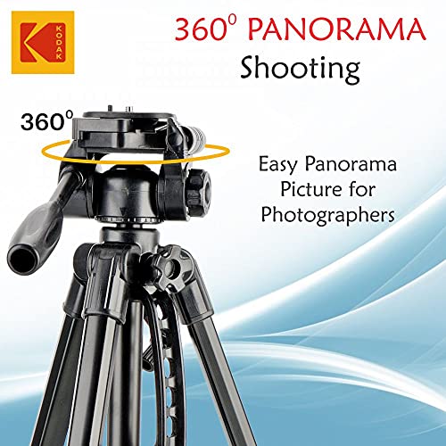 Kodak T215 Tripod (66.9 Inch)(170cm) Professional Aluminum Tripod for DSLR Camera and Mobile Phone | amazinggiftidea-com