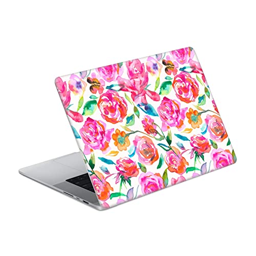Skin MacBook Pro 14 A2442 Ninola Roses d'été Floral Autocollant En Vinyle