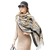 Fashion Scarves Scarf Ladies Scarf Ladies Shawl Beautiful Printed Scarf Wrapped Fringe Shawl Multifu