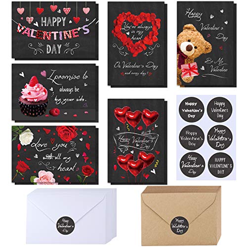 Winlyn Chalkboard Valentine Cards image