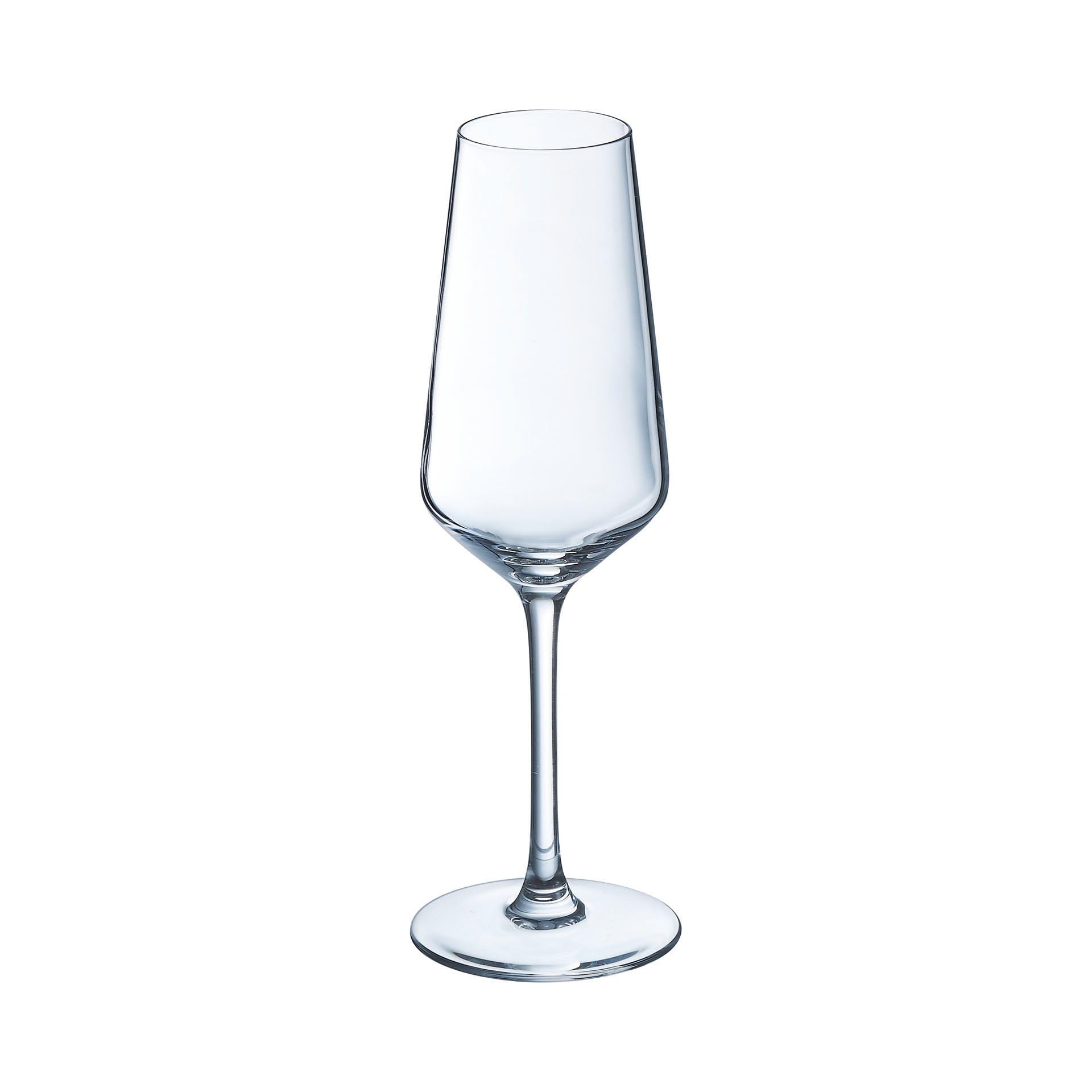 Luminarc - Collection Vinetis - 6 Flûtes 23 cl - Design moderne et élégant - Fabriquées en France - Emballage renforcé (Lot de 2)