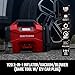 CRAFTSMAN Inflator/Vacuum/Blower 3-IN-1,Tire Inflator Portable Air Compressor with LED Light,Quiet Car Vacuum or Blower, 160 PSI for Car RV Truck,12V DC Corded and 20V DC Cordless,Tool Only