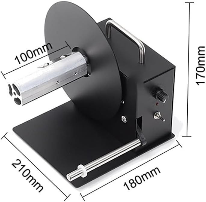 Automatic Label Rewinder Machine for Efficient Two-Way Rewinding, Ideal for Clothing Tags, Bar Codes, and Self-Adhesive Stickers