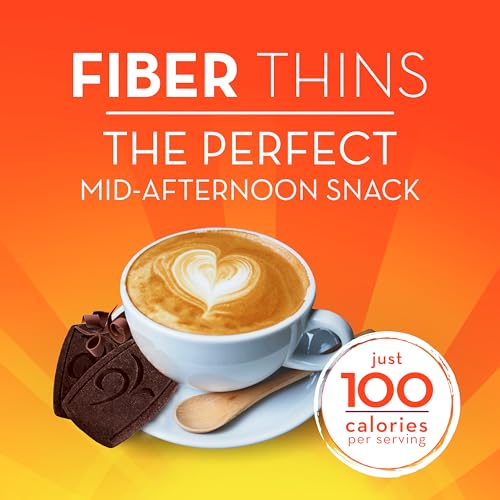 Metamucil, Fiber Thins, Daily Psyllium Husk Fiber Supplement, Supports Digestive Health and Satisfies Hunger, Chocolate Flavor, 48 Total Servings (4 Packs of 12) - image 3